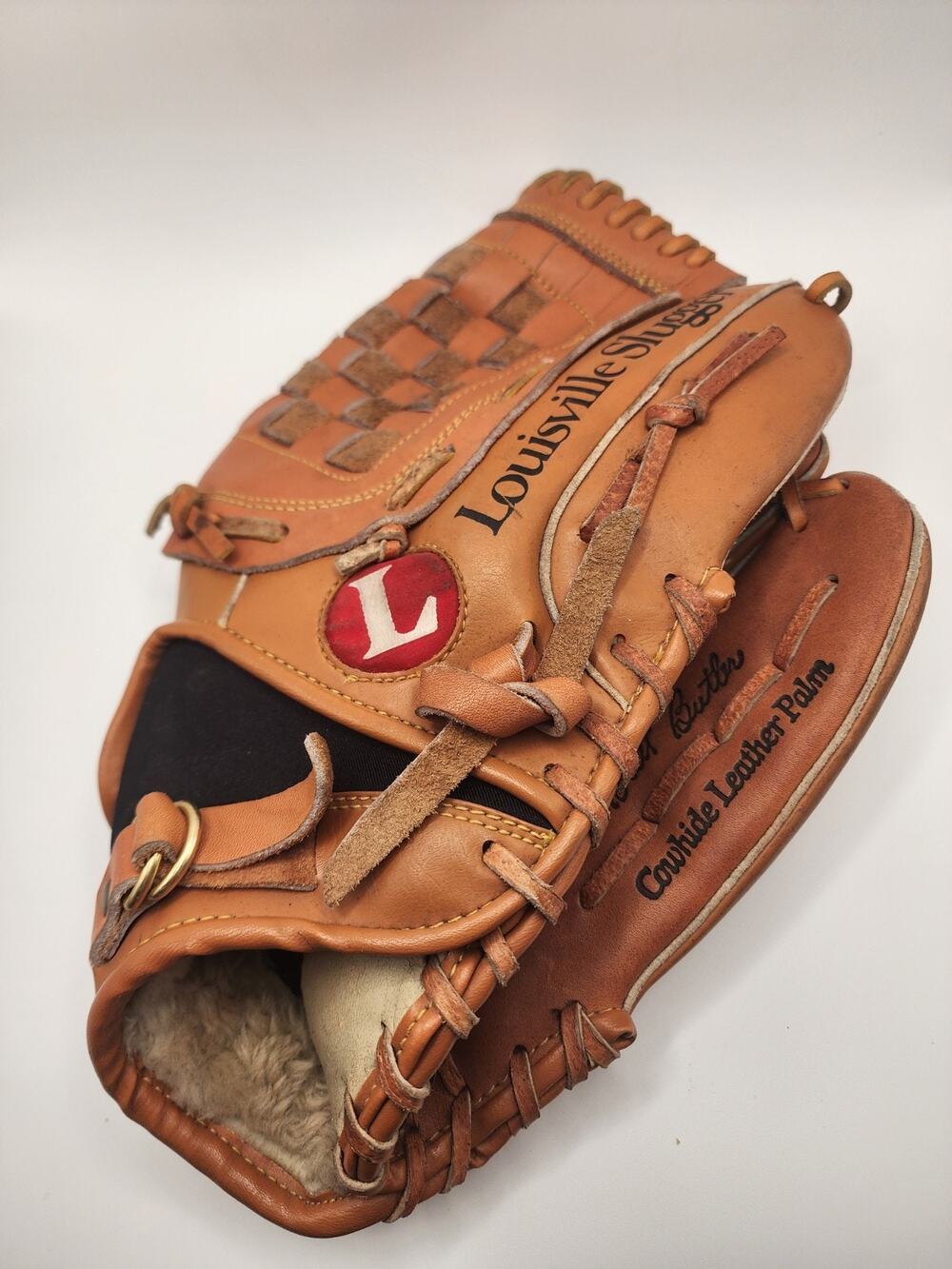 Louisville Slugger Brett Butler Baseball Glove Cowhide Leather HBG25F 12.5" RHT